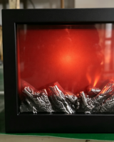 Lumière LED murale encastrée effet cheminée, alimentation USB, sans chauffage, RGB, télécommande, décoration d'ambiance pour maison et hôtel