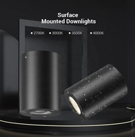 Plafonnier LED moderne 2026 pour bureau à domicile, réglable, anti-éblouissement, éclairage intérieur, spot encastré en aluminium