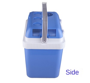 ตู้เย็นเทอร์โมอิเล็กทริกแบบพกพาตู้เย็นอุ่นร้อนเย็นขนาดเล็ก24L DC AC - Product Image 6