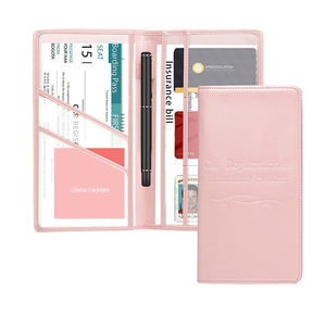 PU — portefeuille en cuir pour <span class=keywords><strong>voiture</strong></span>, <span class=keywords><strong>porte</strong></span>-cartes, à visière, <span class=keywords><strong>porte</strong></span>-documents et <span class=keywords><strong>porte</strong></span>-stylo, nouvelle collection - Product Image 1