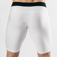 Pantalones Cortos Deportivos de Compresión para Hombre, Ecológicos, Transpirables, con Cintura Elástica, para Correr, Levantar Pesas, Primavera