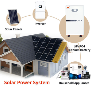 Batería de Litio de Almacenamiento de Energía Montada en Pared E OEM/ODM 5kWh 10kWh 51.2V 100Ah 200Ah 280Ah con BMS Inteligente WGS-AU004 - Product Image 6