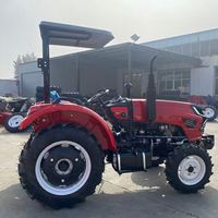 جرارات زراعية صغيرة رباعية الدفع بقوة 50 حصان و80 حصان و90 حصان من المصنع، آلات زراعية رخيصة للبيع