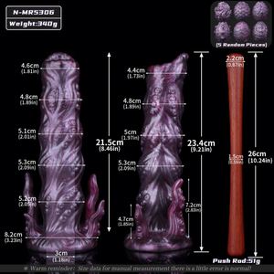 Wholelsale Laying Eggs Ovipositor Hollow <b>Dildo</b> Anal Plug Vaginal Stimulator Adult Toy Female Masturbation Couple Sex Games - Product Image 6