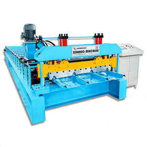 Mesin Pembentuk Lembaran Lantai Mesin Penempaan Panel Logam Mesin Pembentuk Genteng Baja Bahan Bangunan Mudah Dioperasikan - Product Image 1