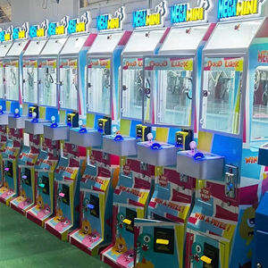 Machine <span class=keywords><strong>à</strong></span> griffes <span class=keywords><strong>à</strong></span> peluches <span class=keywords><strong>à</strong></span> monnayeur, mini distributeur de jouets en bois pour l'amusement, pour les 6 ans et plus, modèle de <span class=keywords><strong>jeu</strong></span> de pêche en ligne - Product Image 3