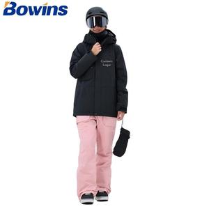 Women's <strong>Waterproof</strong> Insulated Snow Bibs Windproof Thermal Ski Bib <strong>Overalls</strong> for Winter Outdoor - Product Image 1