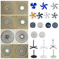 Ventilador de Pie de Alta Calidad de 18 Pulgadas con Soporte Ajustable en Altura para Hogar y Oficina
