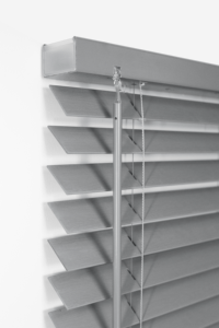 Hot Selling Cordless Plain Faux Wood Venetian <b>Blinds</b> 2 Inch <b>PVC</b> Waterproof 100% Blackout Factory Direct Sale - Product Image 2