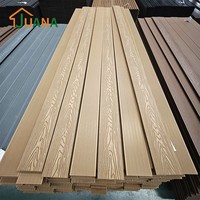 Planche composite de jardin en PE, étanche et ignifuge, avec gaufrage en ligne ou hors ligne, pour terrasse, certifiée CE, direct usine