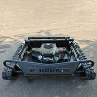 Livraison gratuite CE EPA Tondeuse à gazon tout-terrain 810CC 27HP à moteur essence RC Crawler Largeur de coupe 1300mm Briggs & Stratton