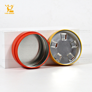 Tinsmaker bán buôn tùy chỉnh thiết kế vòng con kháng CR <span class=keywords><strong>tin</strong></span> có thể OEM cấp thực phẩm bạc hà kẹo thuốc con bằng chứng hộp thiếc bao bì - Product Image 3