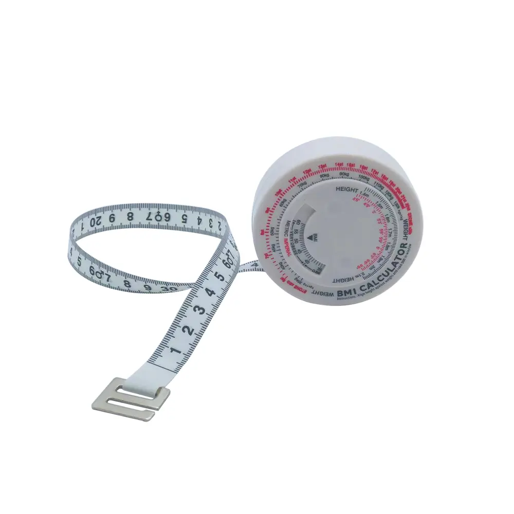 Custom Logo Mini Waist Measurement Tape Body BMI Digital Soft Digital Tape Measure