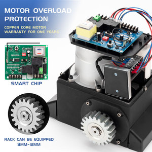 Motor Eléctrico Monofásico OREDY de Alta Calidad para Puerta Corredera de Apartamento Moderno, 1200kg, 1600kg, 2200kg, para Portón de Valla - Product Image 2