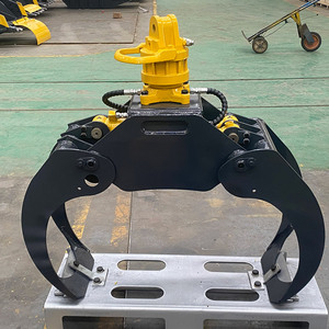 Vendita calda escavatore idraulico Log Grapple allegato silvicoltura legno rotante Grabber - Product Image 3