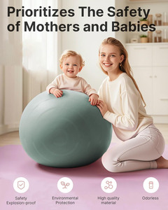 <span class=keywords><strong>Ballon</strong></span> <span class=keywords><strong>de</strong></span> yoga en PVC anti-éclatement personnalisé pour la <span class=keywords><strong>gym</strong></span> et le fitness, <span class=keywords><strong>avec</strong></span> pompe rapide – Vente en gros - Product Image 3