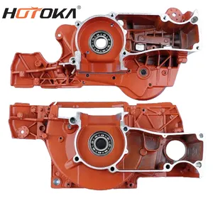 HOTOKA 65cc 65.1cc 365 gasoline chainsaw crankcase spare parts crankcase for HUS 365 362 371 372 372xp chain saw