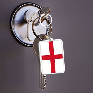 Llavero Conmemorativo de Inglaterra Personalizado al por Mayor, Material Acrílico, Impresión a Doble Cara, Mano de Obra Exquisita - Product Image 4