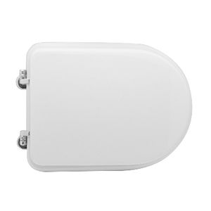 Siège de toilette pour Olympia série 92, forme de bassin, 7 blancs, longueur 50,5 cm - Product Image 1