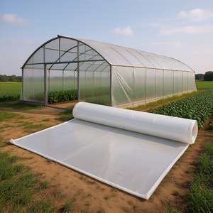 Lámina de Plástico Transparente para Invernadero Agrícola de Polietileno de 6 Mil, Resistente a los Rayos UV, 8 x 25 Pies, D0100HA709A - Product Image 2