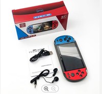 Console de jeu rétro portable X7 Plus 5.1 pouces, sortie vidéo AV, 10000 jeux, console de jeu, vente chaude
