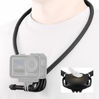 Accessoires pour caméra d'action K&F Concept TW02, sangle de poitrine POV, cordon de 65 cm, support universel flexible pour le cou, compatible DJI Insta360
