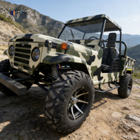 Vente en gros de mini pick-up tout-terrain 4x4 350cc fabriqué en Chine, Jeep tout-terrain à 4 roues