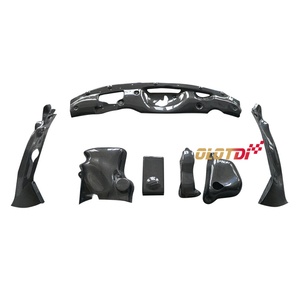 แผ่นกันความร้อนในห้องโดยสารแบบแห้ง คาร์บอนไฟเบอร์ 7 ชิ้น รุ่น Type R E Style สำหรับ Honda Civic 10TH FK8 ปี 2016+ ชุดแต่งรถยนต์ - Product Image 6