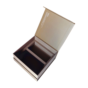 Custom Luxury Cardboard Book Shaped Magnetic Gift <b>Box</b> with Embossing Matt Lamination UV Coating <b>Photo</b> Frame Option - Product Image 3