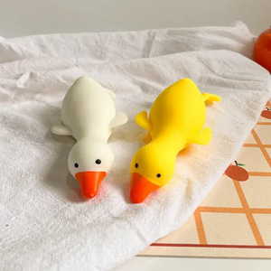2025 Kids Antistress Cute Kawaii Animals Vent Toys Goose and Duck <b>Squeeze</b> <b>Ball</b> Toys Adult Decompression Squishy Toys <b>Ball</b> Shape - Product Image 2