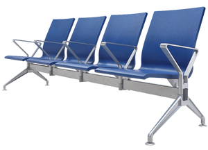 Chaise de salle d'attente pour terminal aéroportuaire, banc métallique antirouille pour hôpital, clinique, gare routière, hall d'accueil - Product Image 5
