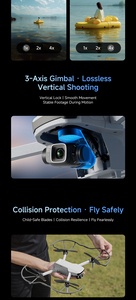 Drone de photographie aérienne F15 transfrontalier, nouveau GPS, retour HD 4k, sans balais, évitement d'obstacles au laser, télécommande commerciale - Product Image 3