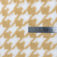 Tissu en flanelle douce à motif d'oiseaux imprimé sur mesure, fourrure en peluche pour couverture de bébé, vêtement, jouet, vêtements de maison
