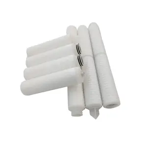 hot selling High filtration accuracy pp water filter element PES Micro-pore Membrane Pleated Filter Cartridge