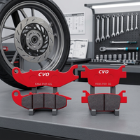 Nouvelles plaquettes de frein à disque en fibre de carbone CVO pour scooter Sundiro NS150GX, ensemble de remplacement