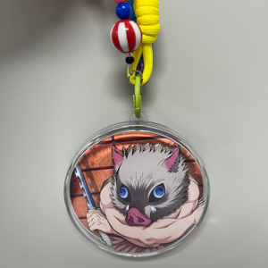 Factory Direct 3D Keychain 3D Paper Art Anime Character Backpack Charm Best Collectible Gift