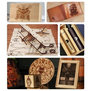 Máquina de grabado láser 60W diodo luz azul 455nm para madera contrachapada cuero Metal plástico madera acrílico MDF BMP DXF PLT - Product Image 5