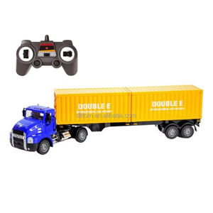 Camión <span class=keywords><strong>de</strong></span> Contenedor Double E E666-003 <span class=keywords><strong>MACK</strong></span> 114SD 1/26, Camión <span class=keywords><strong>de</strong></span> Transporte RC <span class=keywords><strong>de</strong></span> Simulación Omnidireccional <span class=keywords><strong>de</strong></span> 2.4G con Luces y Sonidos - Product Image 1