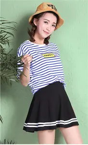 <span class=keywords><strong>Falda</strong></span> Sexy de estilo veraniego para niña, faldas coreanas para mujer, Faldas Anti vaciado Saia Lady Skater, minifalda plisada, tutú - Product Image 6