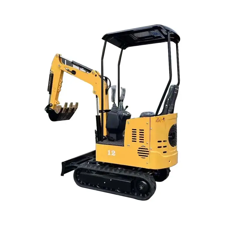 New Crawler Digger Small Excavators 1.2 Ton Mini Excavator Machine Prices