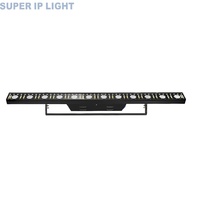 Barre lumineuse à matrice de points LED DMX 12 pièces avec effets de stroboscope RGBW et de poursuite de pixels pour bars, clubs et soirées