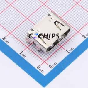 ZX-HDMI-WTM19148 HDMI Connector SMD Connector ( Connector Type: HDMI-A )( Gender: Female )( Total Number of PINs: 19P ) - Product Image 1