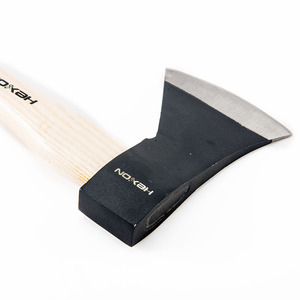 Hache de camping personnelle avec manche en bois blanchi - Product Image 4