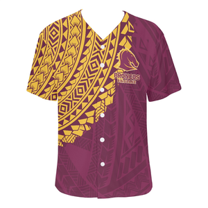 Impression par sublimation personnalisée OEM de qualité supérieure Mens Nrl Rugby League Jersey Shirt Polynésien Tribal Pattern Samoan NRL Design - Product Image 2
