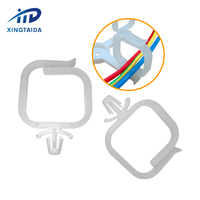 Support de câble en nylon plastique de haute qualité, type selle, à enfiler, pour fixation de câble