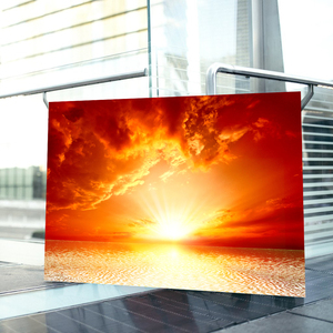 Tableaux et impressions sur toile Panorama Coucher de soleil Ciel Côte Naturelle Océan <span class=keywords><strong>Mer</strong></span> <span class=keywords><strong>Plage</strong></span> <span class=keywords><strong>Paysage</strong></span> pour Salon - Product Image 1