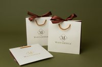 Sac en papier de luxe avec Logo personnalisé, emballage de vêtements de Boutique au détail, sac à provisions, sac cadeau avec Logo