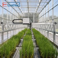Plateforme de phénotypage de plantes en portique de laboratoire, système d'unité de profilage des traits végétaux en environnement fermé pour le profilage statique des spécimens