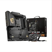 UNTUK MSI MEG X670E Motherboard ATX AM5 soket DDR4 saluran memori ganda untuk AMD untuk Ryzen 7000 Server baru SATA Hard Drive