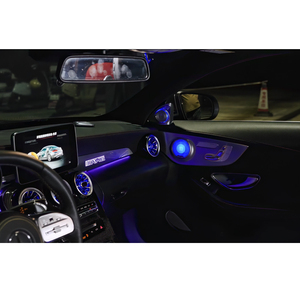 Upgrade 64 Colors LED <b>Car</b> <b>Interior</b> Ambient Light for Mercedes-Benz C-Class (W205) Coupe 2015-2021 Set of 6 - Product Image 3
